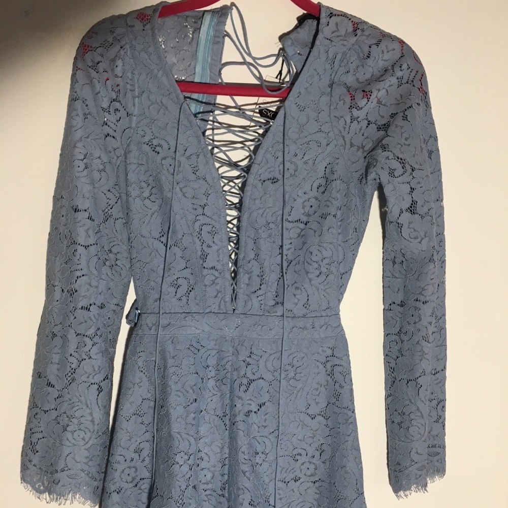 Blue Romper